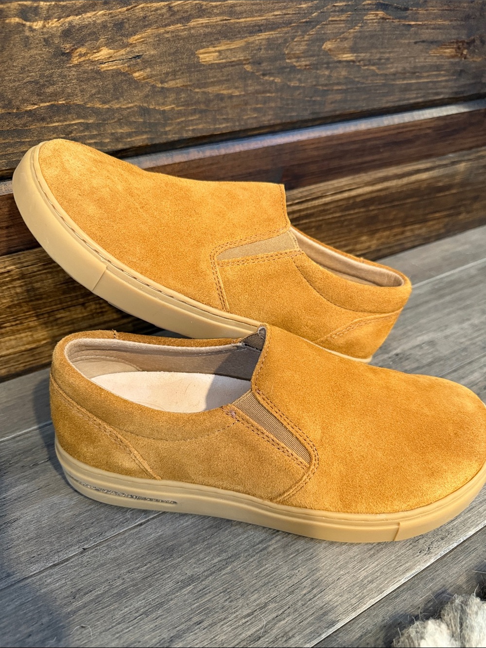 Birkenstock Oswego Suede Slip-On Loafer